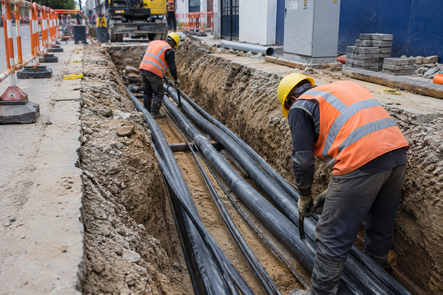 HT & LT Cable Underground Work